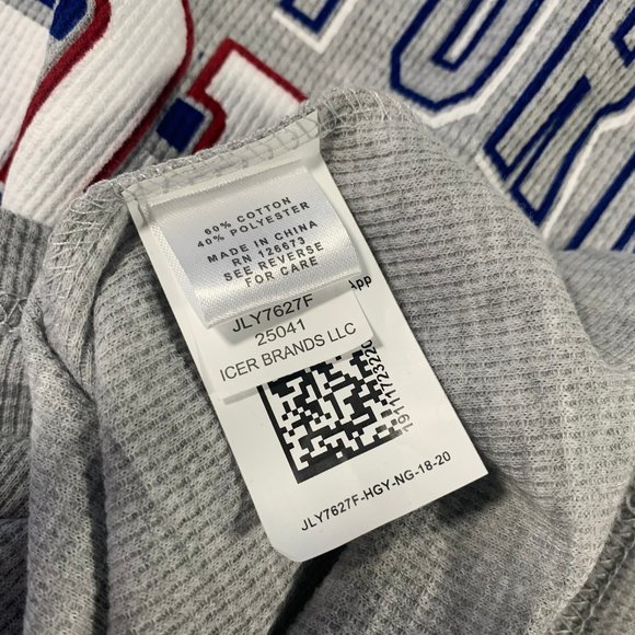 NFL NEW YORK GIANTS LONG SLEEVE SHIRT YOUTH XL , NWT - Picture 8 of 9